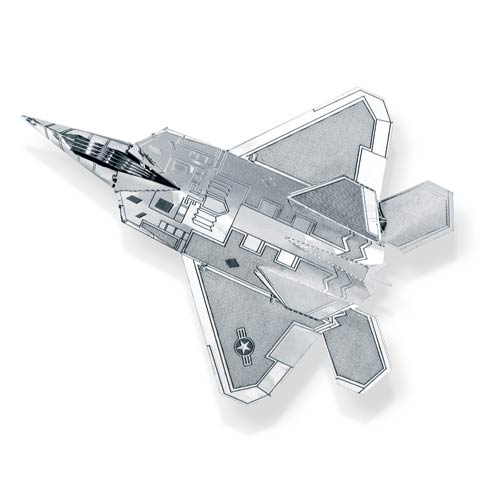 Air Force F-22 Raptor Airplane Metal Earth Model Kit
